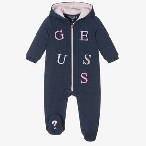 GUESS Navy Blue Pramsuit 12M